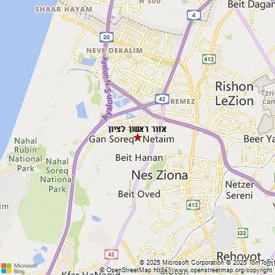Image of אזור ראשון לציון area
