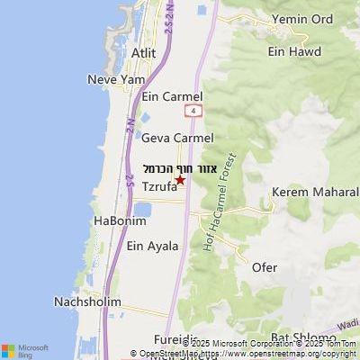 Image of אזור חוף הכרמל area