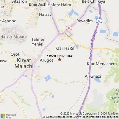 Image of אזור קרית מלאכי area