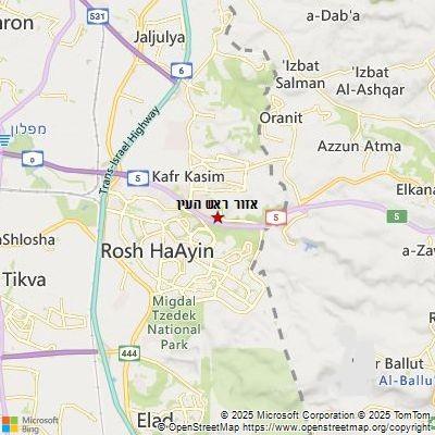 Image of אזור ראש העין area