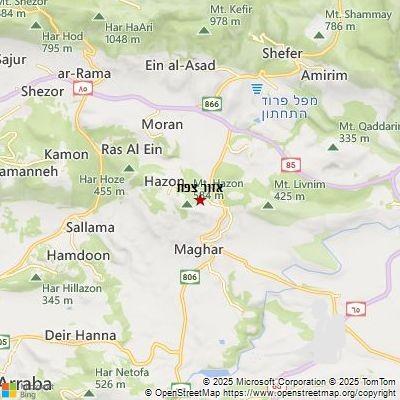 Image of אזור צפת area