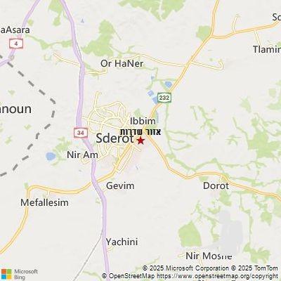 Image of אזור שדרות area