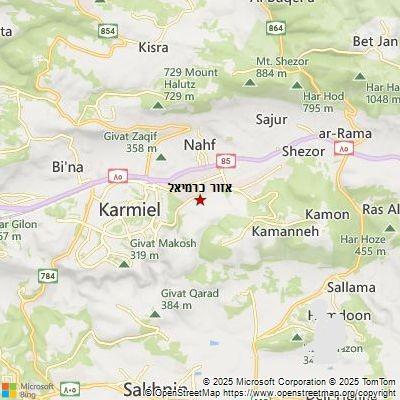 Image of אזור כרמיאל area