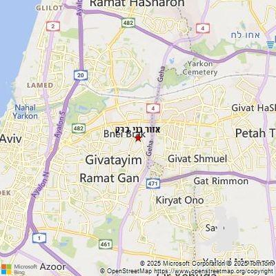 Image of אזור בני ברק area
