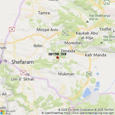 Image of אזור שפרעם area
