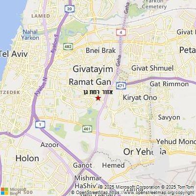 Image of אזור רמת גן area