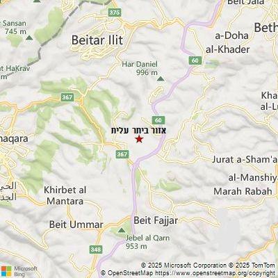 Image of אזור ביתר עלית area