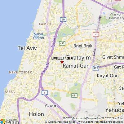 Image of אזור גבעתיים area