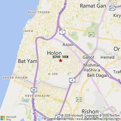 Image of אזור חולון area