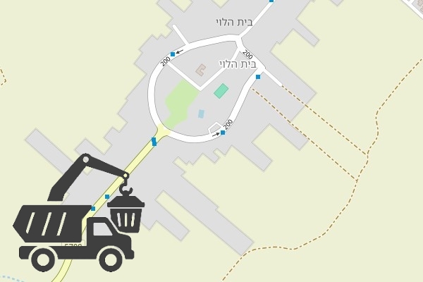 שירותי פינוי פסולת בבית הלוי