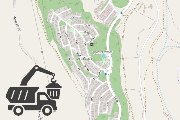 שירותי פינוי פסולת במעלה שומרון