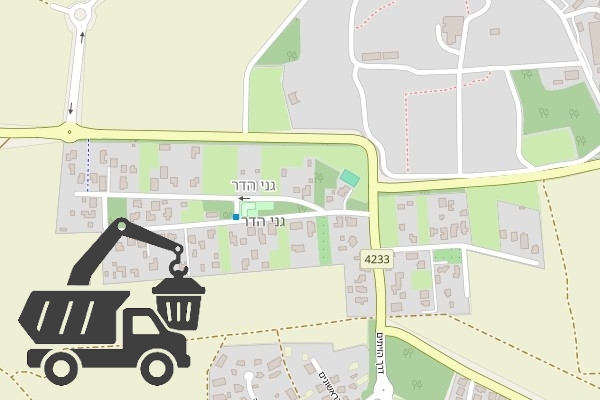 שירותי פינוי פסולת בגני הדר