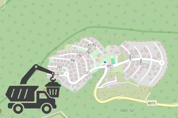 שירותי פינוי פסולת בקיבוץ מסד