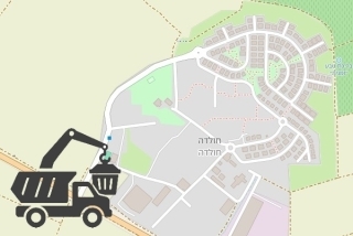 פינוי פסולת בקיבוץ חולדה - שירותי פינוי פסולת בקיבוץ חולדה