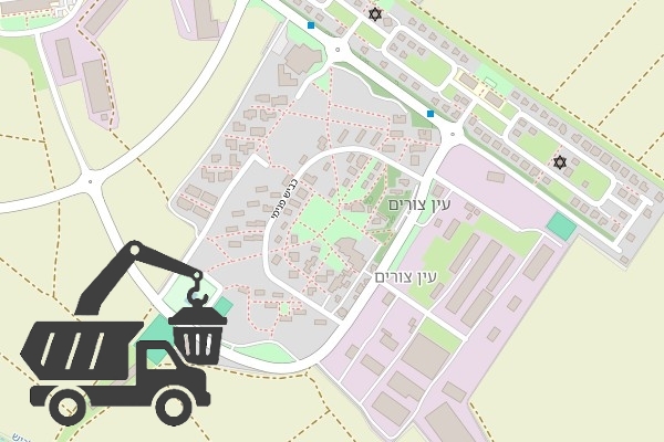 שירותי פינוי פסולת בעין צורים