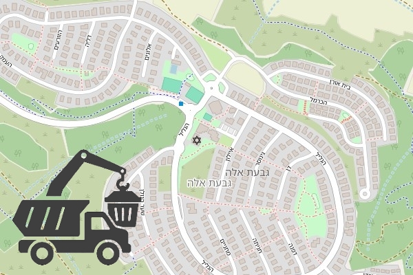 שירותי פינוי פסולת בגבעת אלה