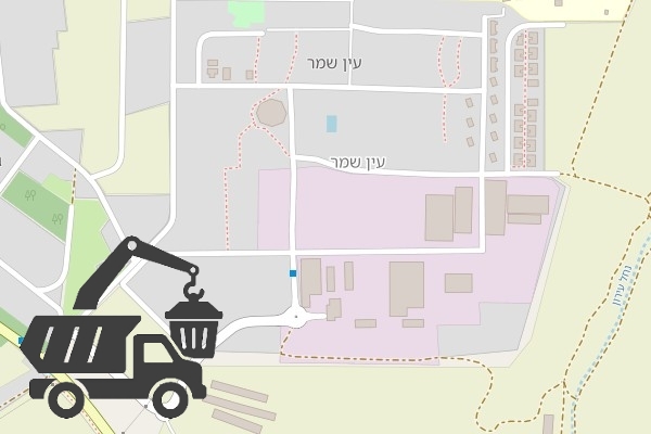 שירותי פינוי פסולת בקיבוץ עין שמר