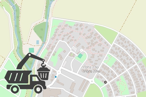 שירותי פינוי פסולת בקיבוץ שדה נחמיה