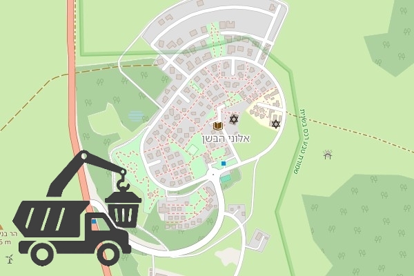 שירותי פינוי פסולת באלוני הבשן