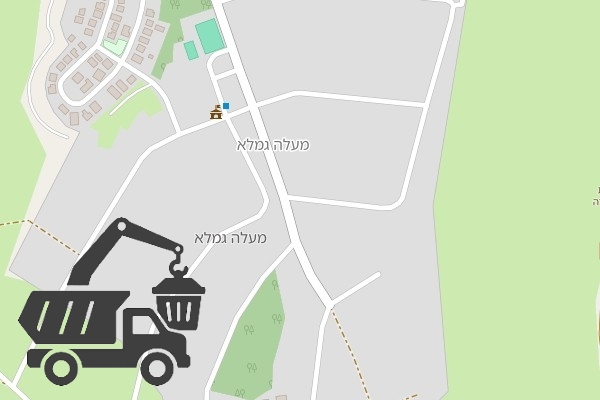 שירותי פינוי פסולת במעלה גמלא