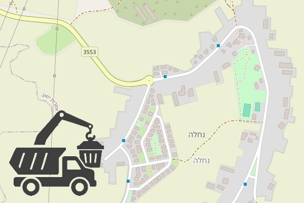 שירותי פינוי פסולת במושב נחלה