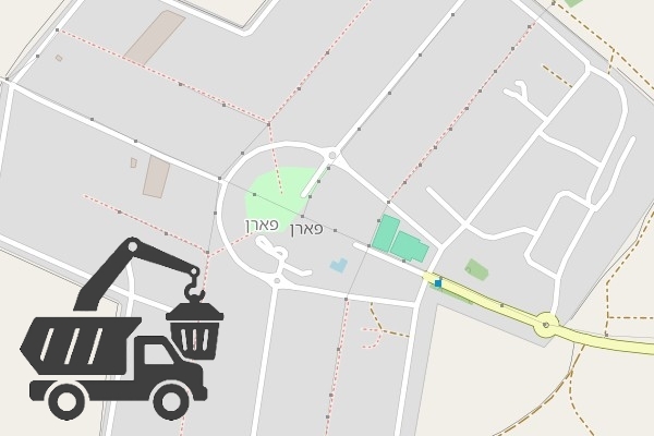 שירותי פינוי פסולת במושב פארן