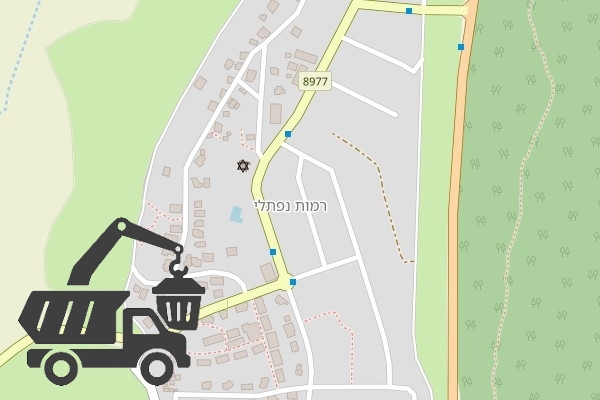 שירותי פינוי פסולת ברמות נפתלי
