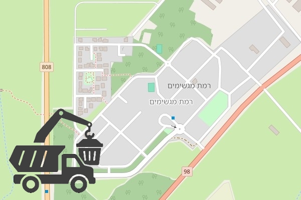 שירותי פינוי פסולת ברמת מגשימים