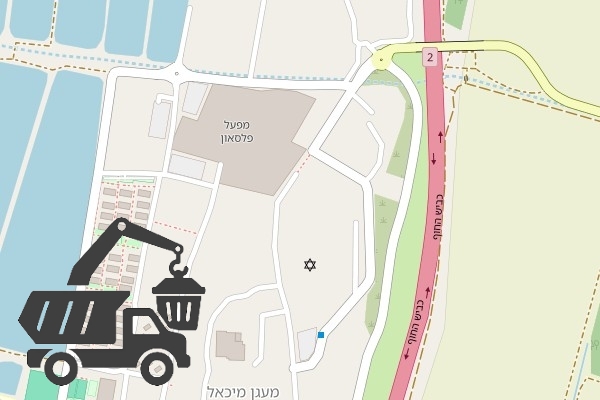 שירותי פינוי פסולת בקיבוץ מעגן מיכאל