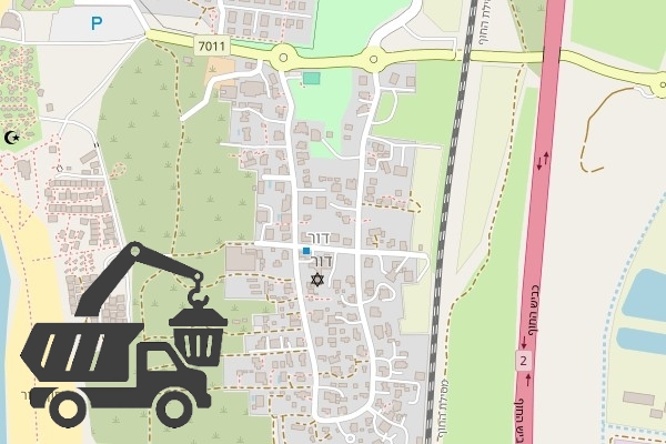 שירותי פינוי פסולת במושב דור