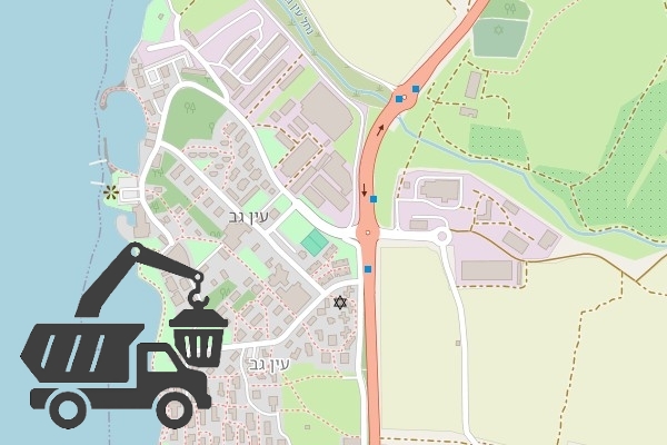שירותי פינוי פסולת בקיבוץ עין גב