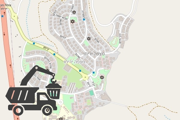 שירותי פינוי פסולת במצפה יריחו