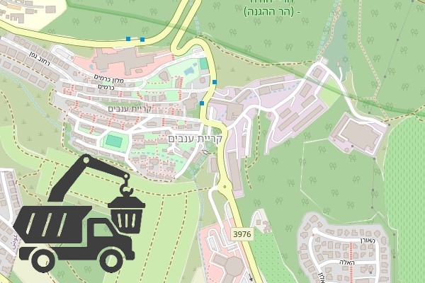 שירותי פינוי פסולת בקיבוץ קרית ענבים