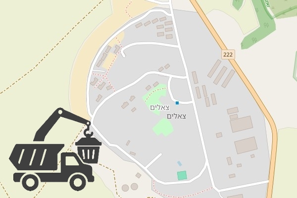 שירותי פינוי פסולת בקיבוץ צאלים