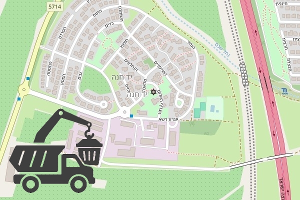 שירותי פינוי פסולת ביד חנה
