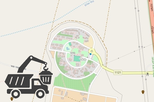 שירותי פינוי פסולת בקיבוץ סמר