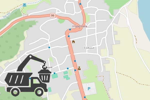 שירותי פינוי פסולת בישוב מסעדה