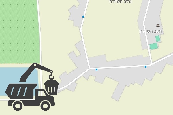 שירותי פינוי פסולת בנתיב השיירה