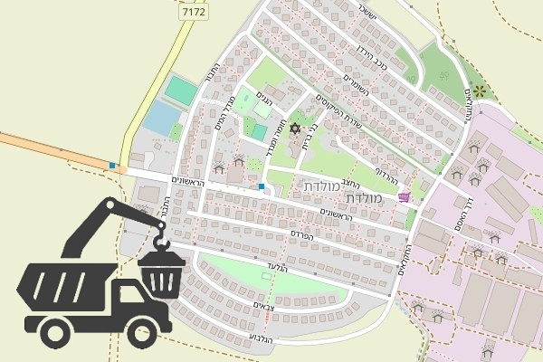 שירותי פינוי פסולת במולדת
