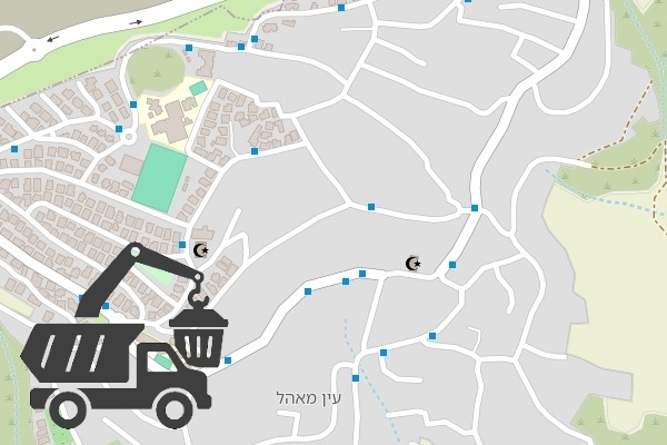 שירותי פינוי פסולת בעין מאהל