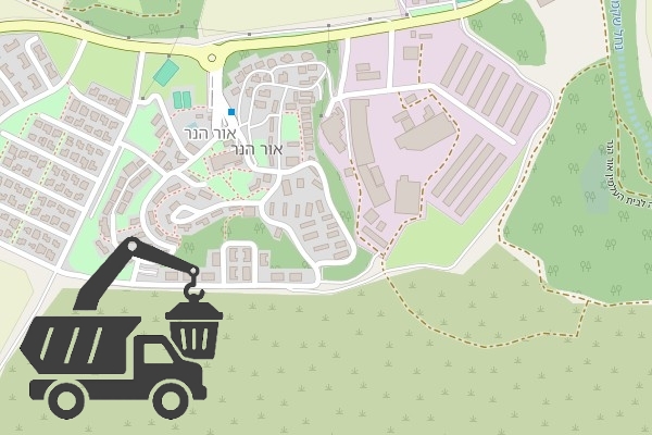שירותי פינוי פסולת בקיבוץ אור הנר