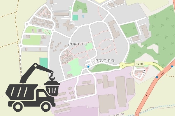 שירותי פינוי פסולת בקיבוץ בית העמק